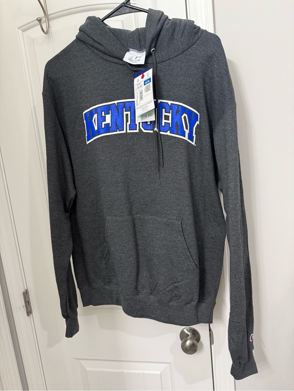 Champion Kentucky Men’s Charcoal Hooded Sweatshirt